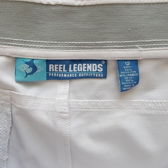 REEL LEGENDS BACK ZIP POCKET ADVENTURE SHORTS - Picture 6 of 8